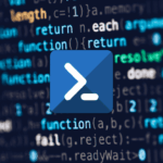 Abstract conceptual image of a Powershell Script